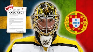 NEW CONTRACT My Hockey Journey in Europe [upl. by Koah574]