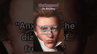 Kierkegaard visualized anxiety in a unique way philosophy daily kierkegaard anxiety [upl. by Kester]