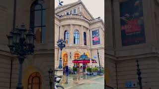 ALTE OPER FRANKFURT 🇩🇪frankfurt germany travel tourist shortsyoutube subscribe [upl. by Nehtiek]