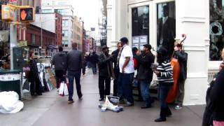 Street Singers in SOHO New York [upl. by Daniell]