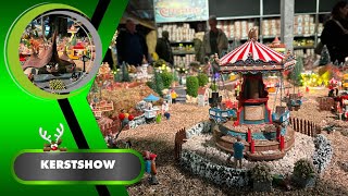 Kerstshow Intratuin Halsteren🎄  Miniatuur Winter Efteling❄️  Kerstdorp 🎅🏼 [upl. by Grissel]