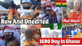 The Biggest Igbo Day In Ghana 🇬🇭 2022 Igbo New Yam Festival Iri ji na Ghana 🇬🇭🇳🇬 Pt 1 [upl. by Yejus9]