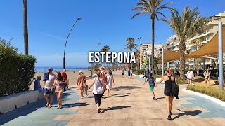 Estepona Spain  The Most Flowery Town of Spain  Costa del Sol 2023 [upl. by Guenna]