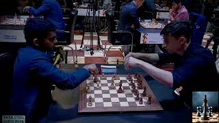 Tata Steel Chess India Blitz  Daniil Dubov v Nihal Sarin  Dubov wins convincingly in unique style [upl. by Ethelin]