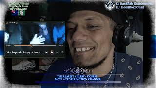 Finnish Rap Reaction YB  Steppasin Partyy ft Nuteh Jonez HD Version Still Processing [upl. by Enuahs]