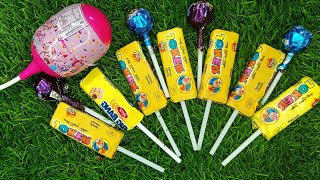 Rainbow 🌈 lollipops unpacking asmr video  watermelon lollipops  satisfying videos  Part55 ASMR [upl. by Elocel]