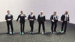 American Diorama 164 Figure Set Secret Service 保鏢人偶組 [upl. by Jonna]