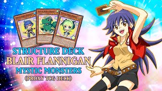 Structure Deck Blair Flannigan  Mystic  Proxy TCG Deck [upl. by Andert]