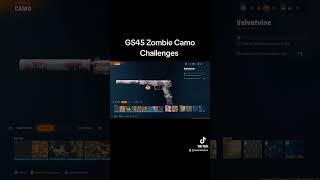 GS45 Zombie Camo Challenges blackops6 callofduty [upl. by Amersham437]