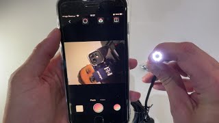 Iphone endoscope snake inspection camera [upl. by Lihp]