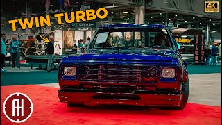 Twin Turbo 1983 DODGE D150 CUSTOM PICKUP [upl. by Howlyn]