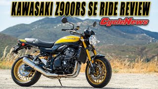 Kawasaki Z900RS SE Ride Review  Cycle News [upl. by Nedyah]