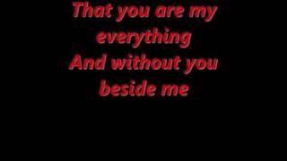 You are my everything Boyz II Men lyrics [upl. by Saire758]