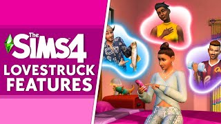 40 FEATURES COMING WITH THE SIMS 4 LOVESTRUCK EXPANSION PACK [upl. by Odicalp774]