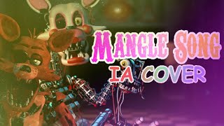 Mangle and Foxy singing Mangle song by groundbreaking  FNAF SONG COVER AI [upl. by Gene]