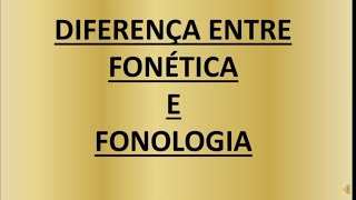 Fonética e Fonologia  Diferença  Curso de Português para Concursos  Aula 01 [upl. by Acsecnarf613]