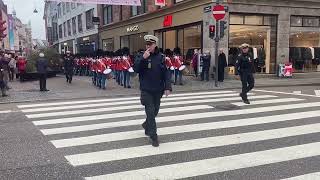 King’s Guard Parade  Copenhagen Denmark [upl. by Fiorenze]