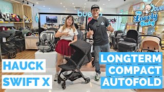 【REVIEW】Hauck Swift X Autofold Compact Stroller  My Lovely Baby [upl. by Pillow]