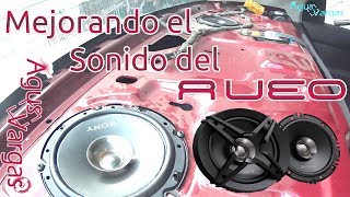 Como Reemplazar las Bocinas TRASERAS del CHEVROLET AVEO Pontiac G3  Agus Vargas [upl. by Ennirok]