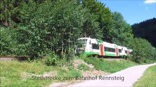 Eisenbahnromantik mit dem RennsteigShuttle [upl. by Orlando458]