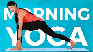 Morning Yoga Flow  10 minute Wake up amp Stretch Yoga [upl. by Arenat499]