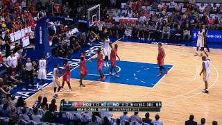 Dwight Howards big BLOCK on Paul George [upl. by Cart]