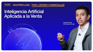 Webinar  Inteligencia Artificial Aplicada a la Venta para Líderes comerciales [upl. by Auqinat455]