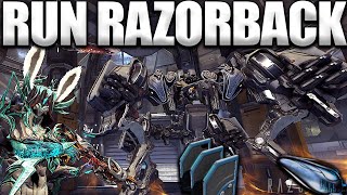 Run The Razorback Armada For Orokin Catalyst And 200K Credits Warframe Guide [upl. by Halladba]