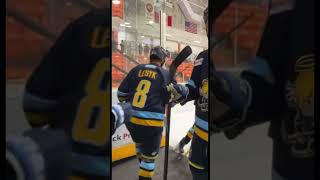 Warm ups in trail saintsnation bchl feartheblue warmies [upl. by Oinotnanauj]