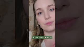 ASMR  15 second Shave and Haircut [upl. by Swayder]