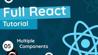 Full React Tutorial 5  Multiple Components [upl. by Acina]