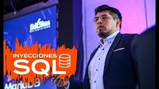 IV Congreso de Ciberseguridad  Inyecciones de SQL [upl. by Desberg]