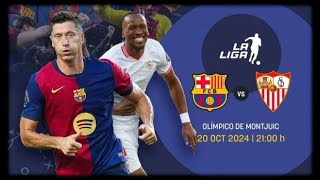 FC BARCELONA vs SEVILLA  LA LIGA EA SPORTS  EA SPORTS FC 25  PS5 4K HDR [upl. by Eirrem]