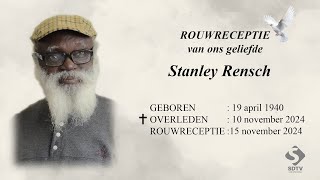 Livestream RouwreceptieSinginetie van Stanley Rensch [upl. by Ecirp981]