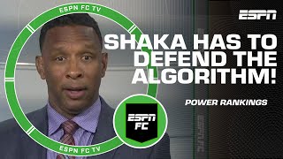 HAVE YOU BEEN ON HOLIDAY 🏖️ Jan takes issue with Shaka’s Power Rankings  ESPN FC [upl. by Yleoj]