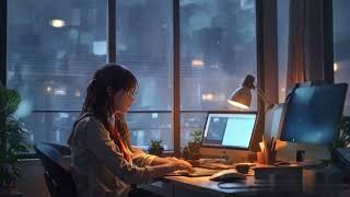 Lofi Work Space 📁 Deep Focus StudyWork Concentration chill lofi hiphop beats Anime Winter [upl. by Simah]