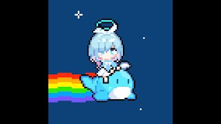 bluearchiveAronaPlana Nyancat [upl. by Qiratla]