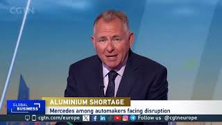 Carmakers hit by aluminum shortage quotThe metal is huge part of the Industryquot [upl. by Barbie]