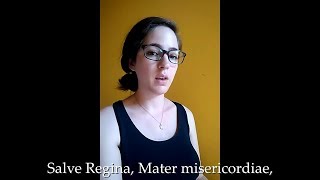 Salve Regina Gregorian chant [upl. by Kylstra]