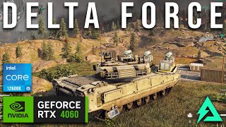 Delta Force  RTX 4060 8GB  2K Ultra Graphics DLSS ON  Benchmark [upl. by Gnuhn903]