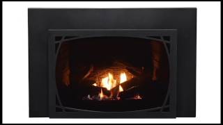 Tofino Gas Insert – Artisan Surround Black – Split Logset –Ledgestone Panel [upl. by Atinahc]