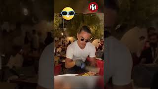 Salt Bae Feeding His Costumer With The Best Gold Steak [upl. by Mcwherter]