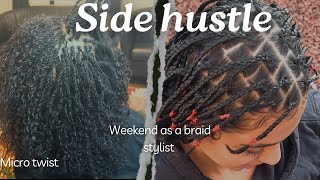 Natural hairstyles how I make money as an immigrant in the uk protective hairstyle [upl. by Crabb]