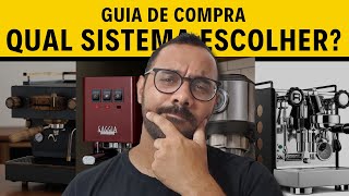 Entenda Definitivamente os Principais Sistemas das Máquinas de Café Espresso Caseiras [upl. by Naoj572]