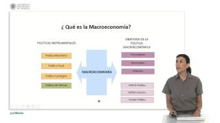 ¿Qué es la macroeconomía   UPV [upl. by Merla897]