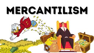 Mercantilism Explained with Animation  Economic Thought  Ecoholics [upl. by Eirehc]