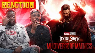 Marvel Studios Doctor Strange in the Multiverse of Madness Official Trailer Reaction [upl. by Labotsirhc]