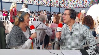 Princesa Sánchez ha sido la pregonera en la Fiesta de la Chanfaina de Totalán 2024 [upl. by Airlee167]