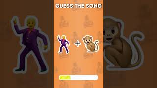 Can you Guess the SONG🎶🎤 by Emoji  Emoji Quiz guessthesong songquiz emojiquiz [upl. by Piefer]