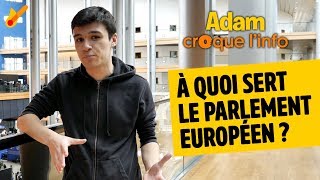 À quoi sert le Parlement européen  Adam croque linfo [upl. by Emelia746]